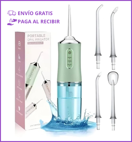 DENTAL FLOW IRRIGADOR BUCAL - Tecnología avanzada para una sonrisa saludable !