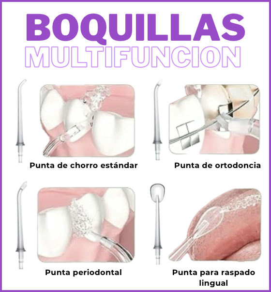 DENTAL FLOW IRRIGADOR BUCAL - Tecnología avanzada para una sonrisa saludable !
