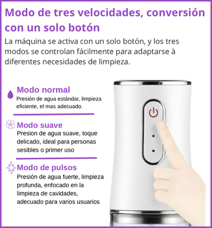 DENTAL FLOW IRRIGADOR BUCAL - Tecnología avanzada para una sonrisa saludable !